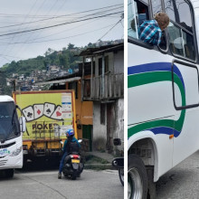 Esperan arreglo de la cancha en una vereda y control vehicular en un barrio de Manizales 