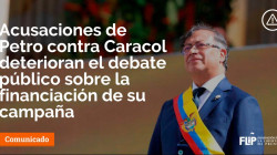 La Flip llama a Petro a ser garante de la libertad de expresión y de la información