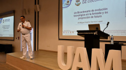 La Armada Nacional, de visita en la U. Autónoma, invita a la academia a mirar mares y ríos