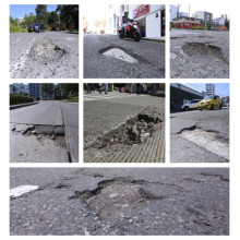 Se mantienen los huecos en vías de Manizales: pendientes del arreglo desde el año pasado