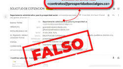 Advierten sobre estafa por correo electrónico: se hacen pasar por Prosperidad Social