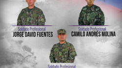 Tres soldados muertos y tres heridos en combates con disidencias de las Farc en Cauca