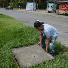 Colapsaron pozos sépticos del mall Santágueda Plaza en Palestina (Caldas)