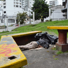 Rayones, sillas y juegos dañados, el estado del parque del barrio La Camelia, en Manizales