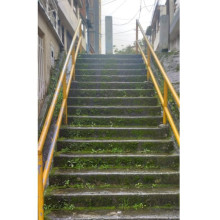 Las escalas que se volvieron verdes y peligrosas, además olvidadas en barrio de Manizales