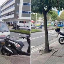 Intervención efectiva: tránsito desaloja bahía en la Avenida Santander de Manizales