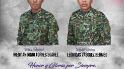 Eln asesina a dos soldados profesionales en el Catatumbo, Norte de Santander