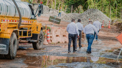 Empantanada por demoras: vía Caldas - Antioquia tiene un mes y medio para ser pavimentada