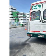 Buses y busetas chimeneas: contaminación del aire, aún sin freno en Manizales 