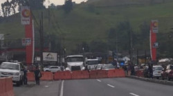 Camioneros le dieron vía libre al paro en Manizales