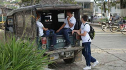 En Caldas aprueban plata para transporte escolar, esperan que alcance hasta fin de año