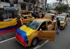 Se levanta el paro de taxitas, hubo acuerdo con el Gobierno nacional